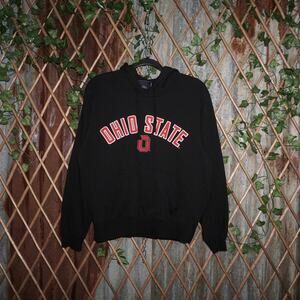 Small-Vintage Y2K Ohio State university 00s embroider hoodie